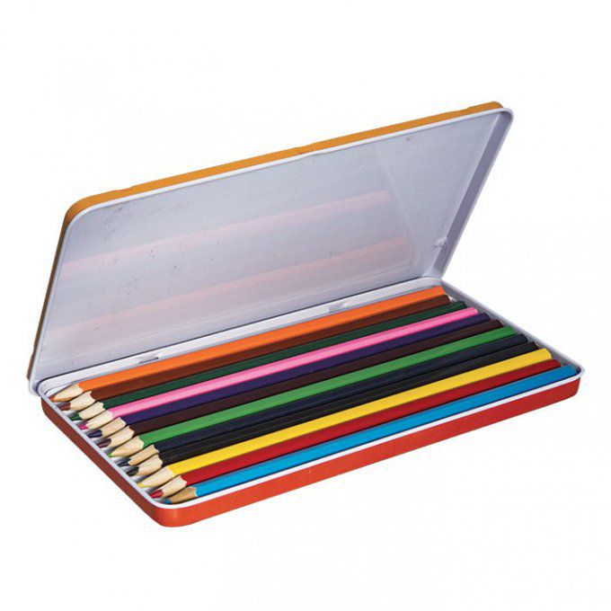Boîte de crayons de couleur "Créer sans limite"