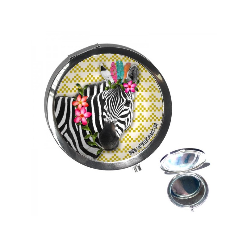Miroir clapet Zebra - 7 cm